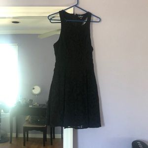 Lulus black dress with tags never worn